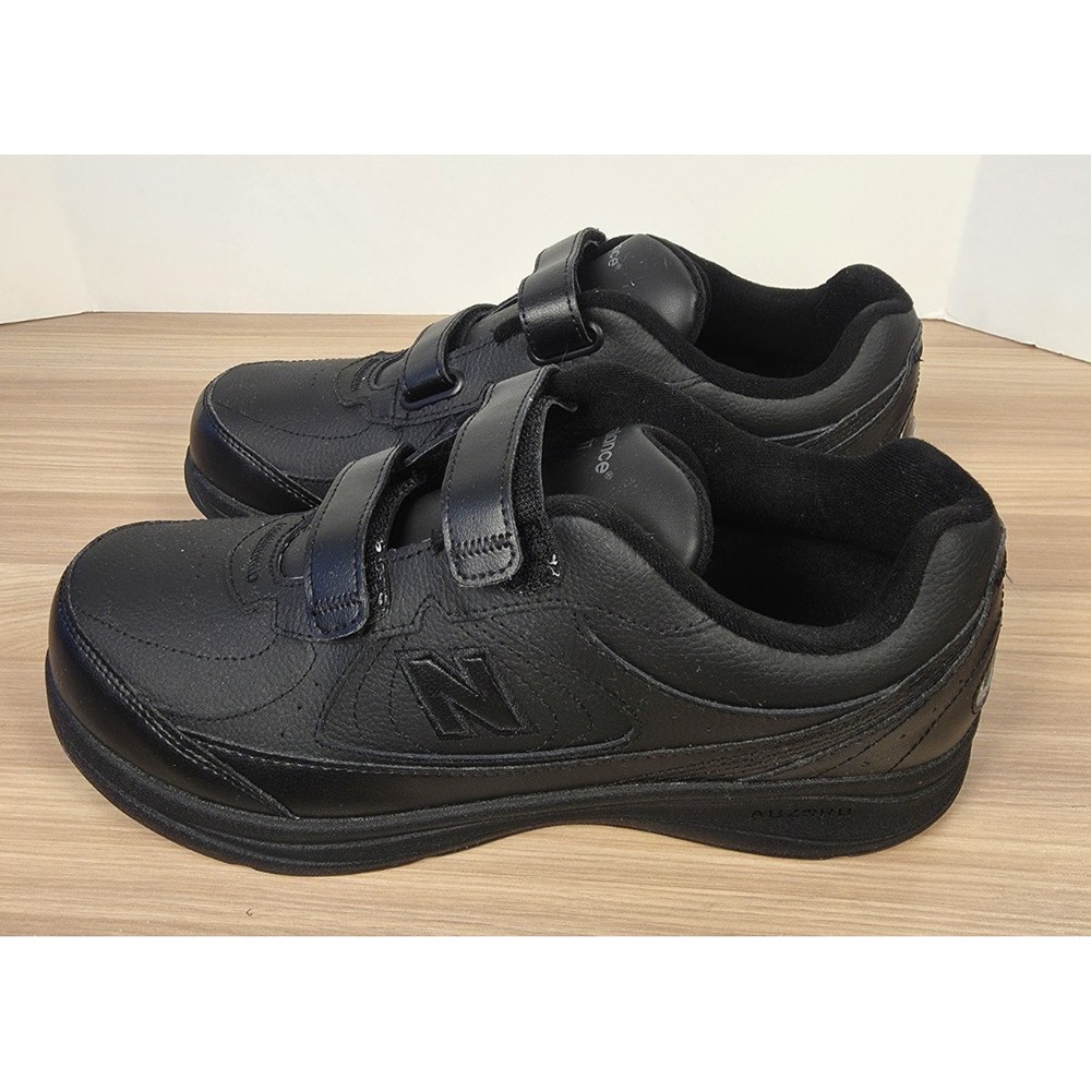 New Balance 577 Walking Shoes Womens Sz 12 2E Extra WIDE Black Hook/Loop WW577VK - Picture 5 of 10